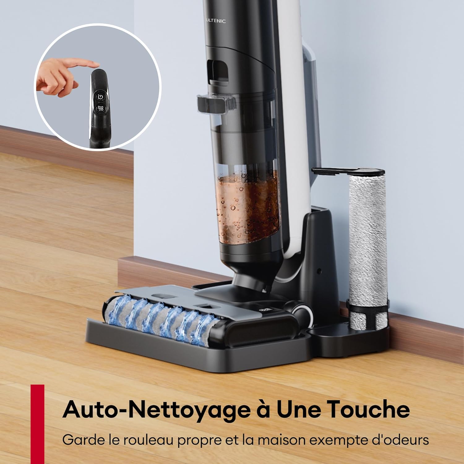 Ultenic AC1 Elite Lavapavimenti Senza Fili 50 Minuti Auto-Pulente - immagine 3