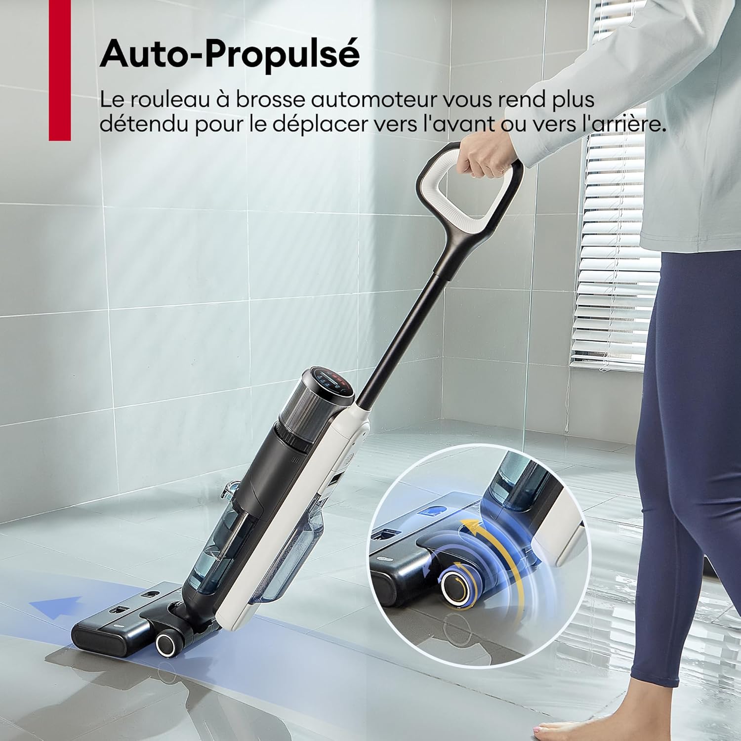 Ultenic AC1 Elite Lavapavimenti Senza Fili 50 Minuti Auto-Pulente - immagine 10