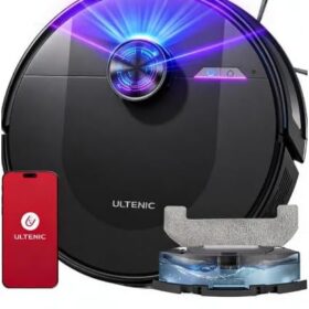 Ultenic D10 Robot Aspirapolvere Lavapavimenti con LiDAR e Aspirazione 8000 Pa