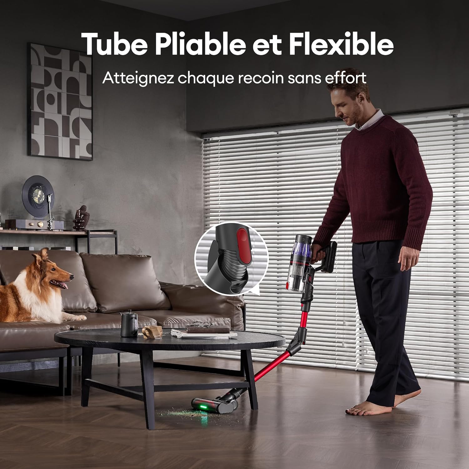 Ultenic U16 Flex Aspirapolvere Senza Fili 50 kPa con Tubo Pieghevole - immagine 8