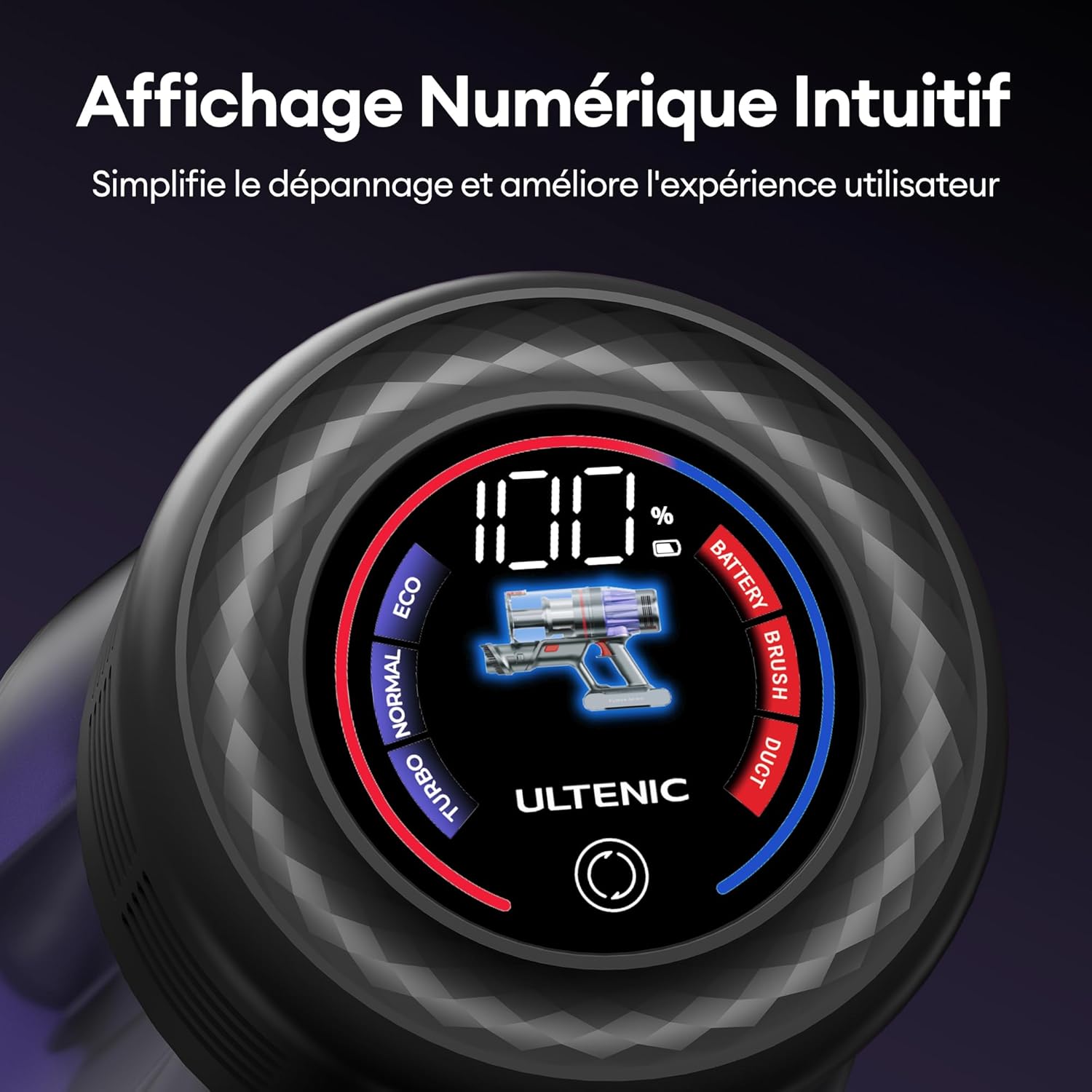 Ultenic U16 Flex Aspirapolvere Senza Fili 50 kPa con Tubo Pieghevole - immagine 5